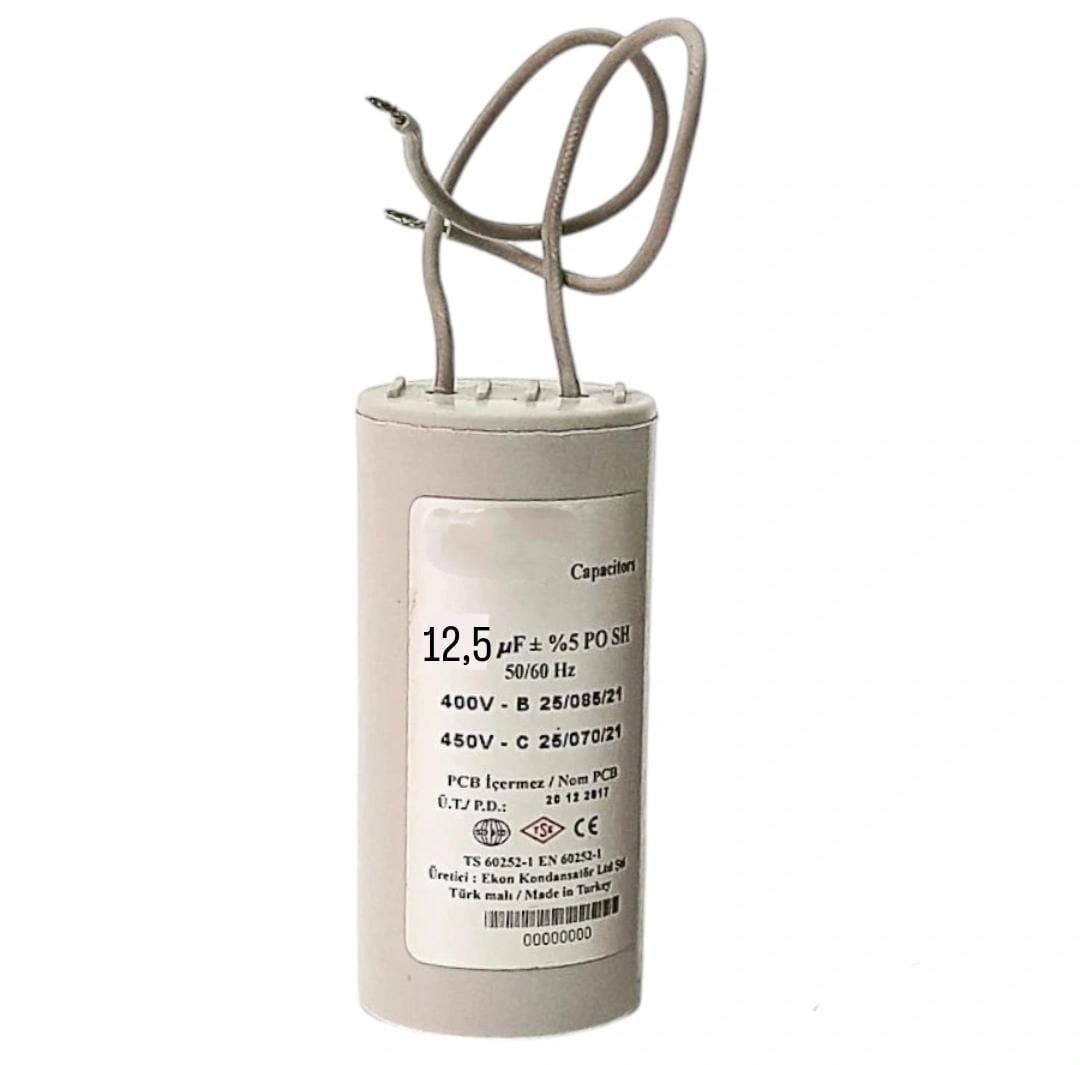12,5 UF 450V AC İTALYAN  KONDASOTÖR