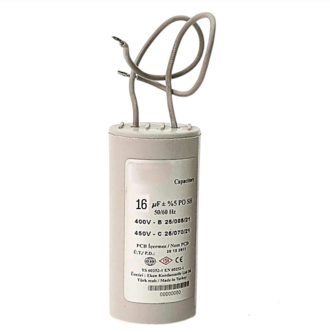 16 UF 400V AC KONDASOTÖR