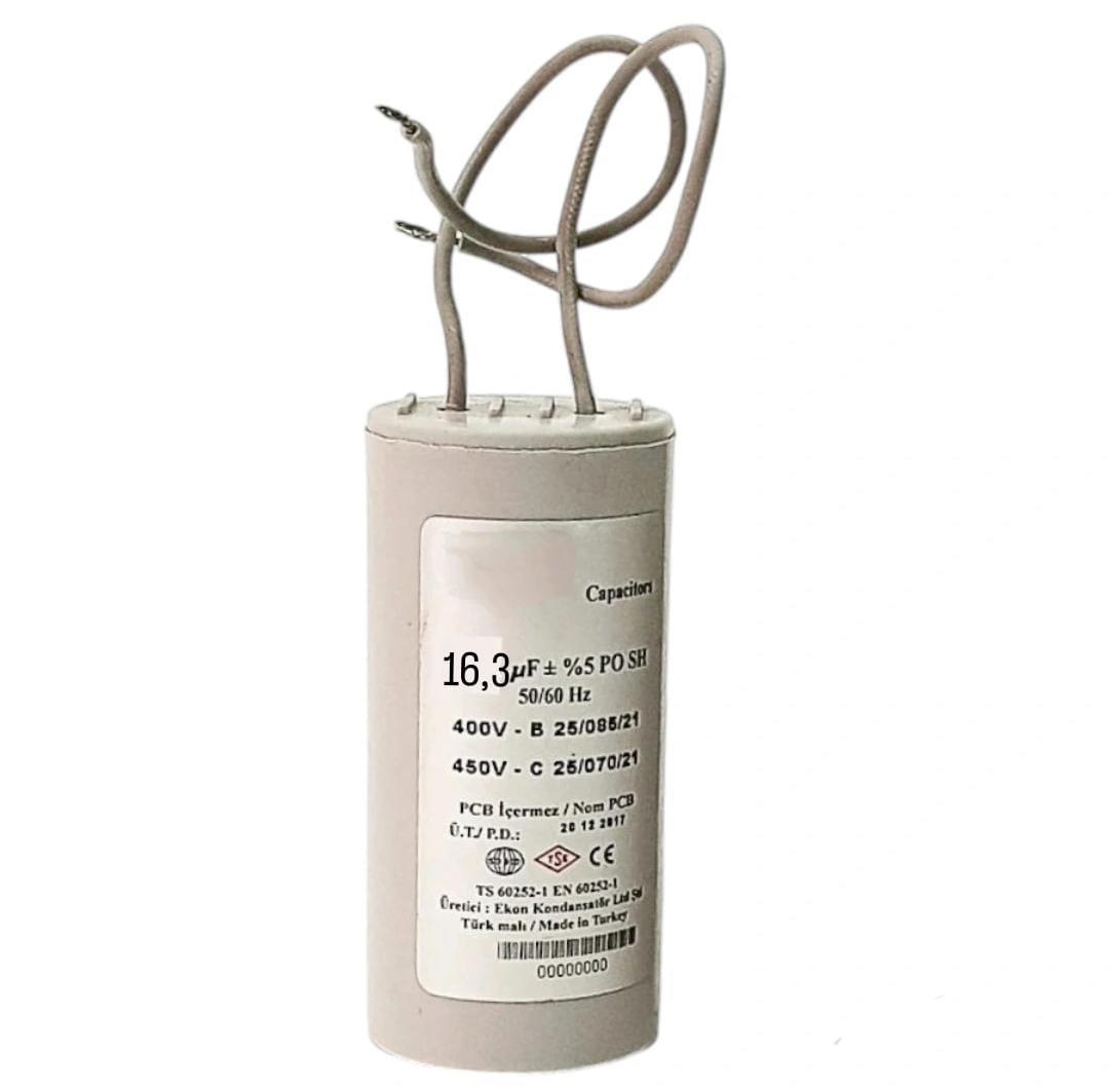 16,3  UF 450V AC İTALYAN  KONDASOTÖR