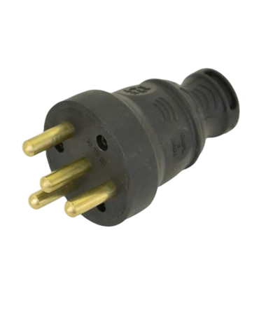 3*25 A+ 16A KAUÇUK TRİFAZE FİŞ