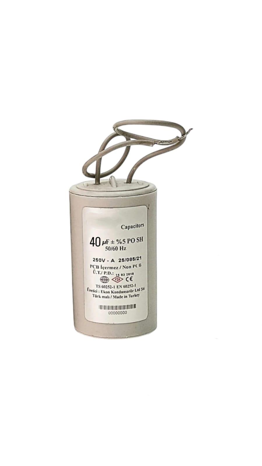 40 UF 250V AC KONDASOTÖR