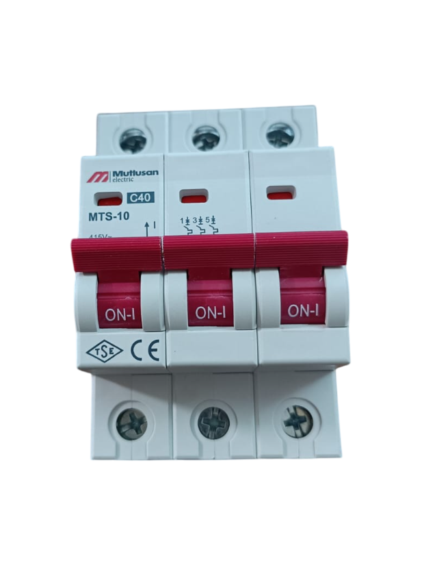 40A 3 KUTUP 10KA C TİPİ OTOMATİK SİGORTA
