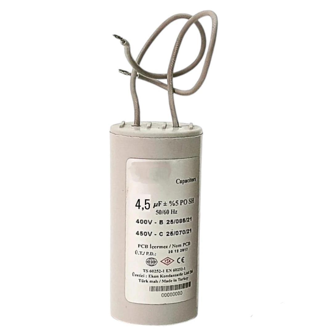 4,5  UF 450V AC İTALYAN  KONDASOTÖR