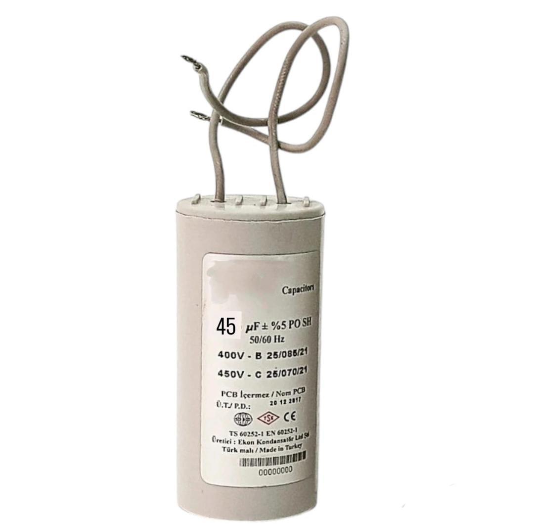 45 UF 450V AC İTALYAN  KONDASOTÖR