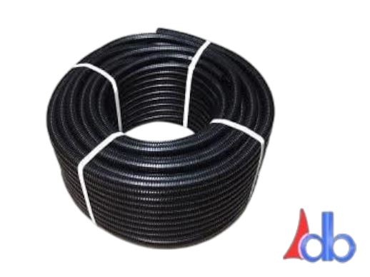 50,LİK SPİRAL BORU SİYAH