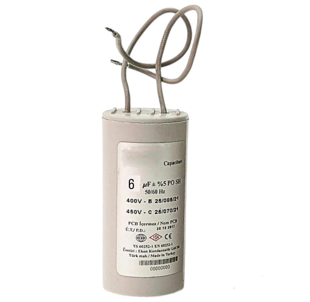 6  UF 400V AC KONDASOTÖR
