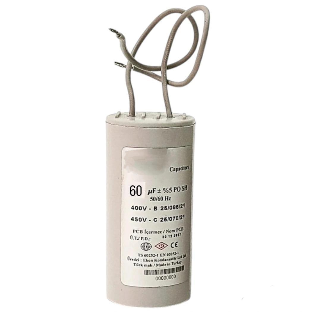 60 UF 450V AC İTALYAN  KONDASOTÖR