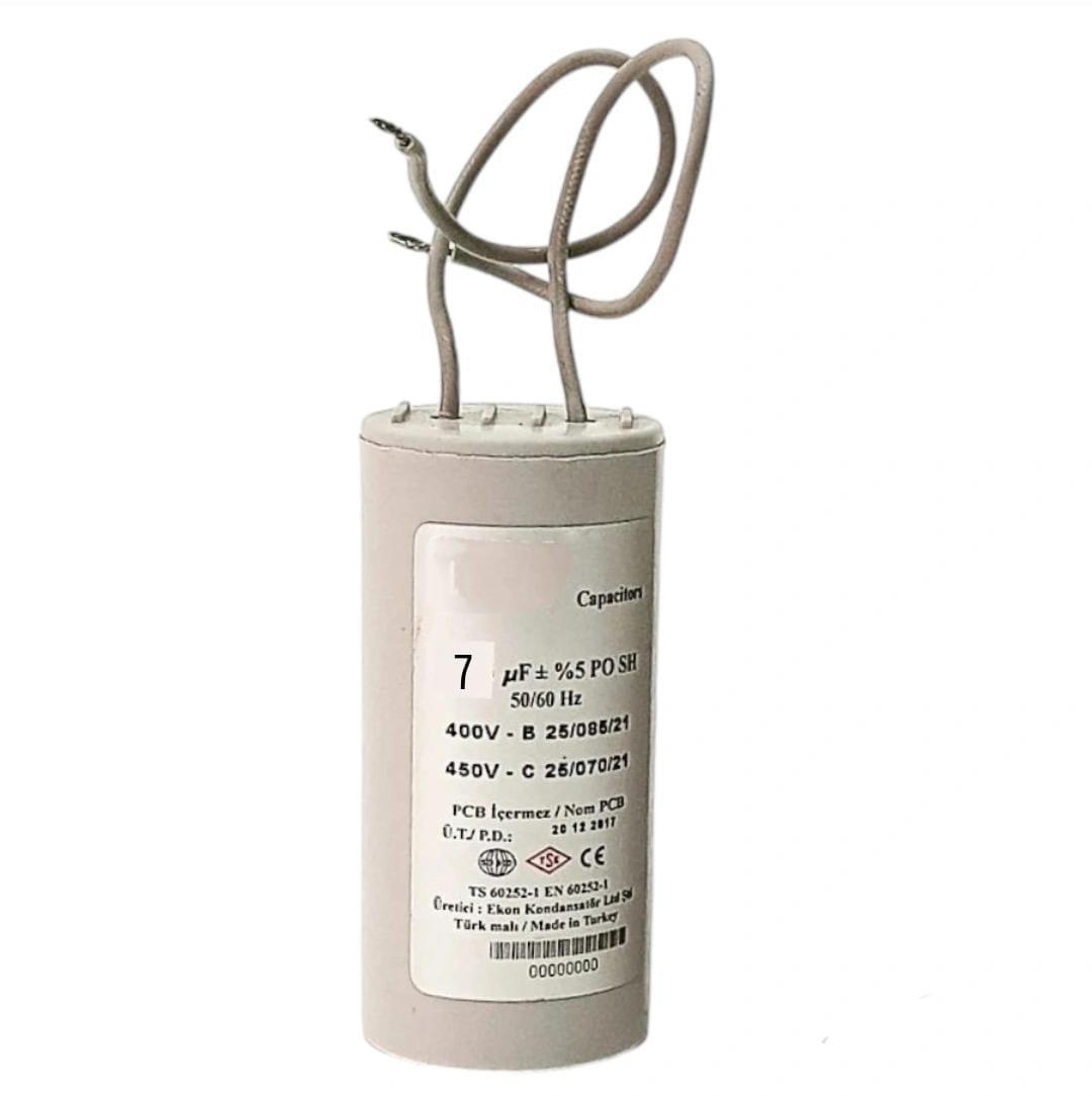 7  UF 450V AC İTALYAN  KONDASOTÖR