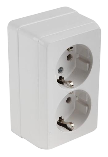 BRON S/Ü İKİLİ TOPRAKLI PRİZ BEYAZ