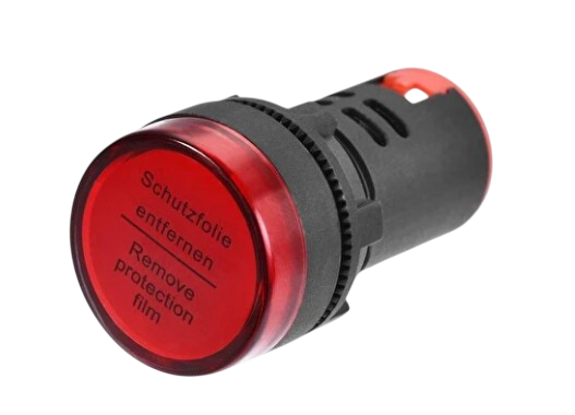 SİNYAL AMPUL22MM 220V LEDLİ KIRMIZI