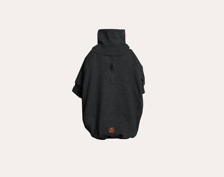 Asky and Erd Turtleneck Tshirt | Graphite Köpek Sweatshirt