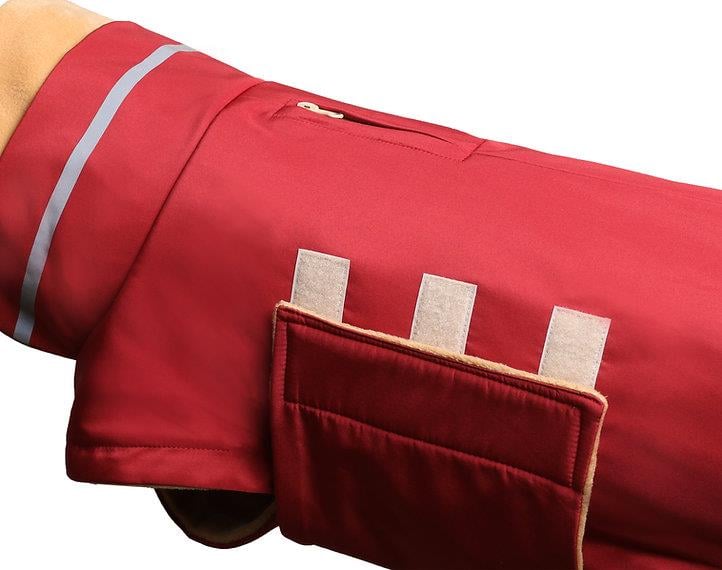 Asky&Erd Extreme Wheater Coat I Maroon Köpek Montu