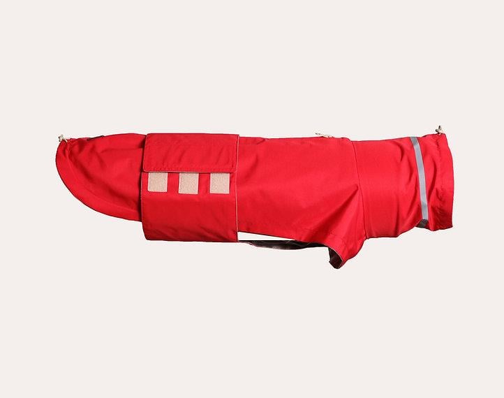 Asky&Erd Raincoat | Scarlet Red Köpek Yağmurluğu