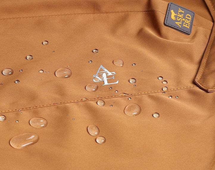 Asky&Erd Raincoat Trenchcoat | Cinnamon Köpek Yağmurluğu 