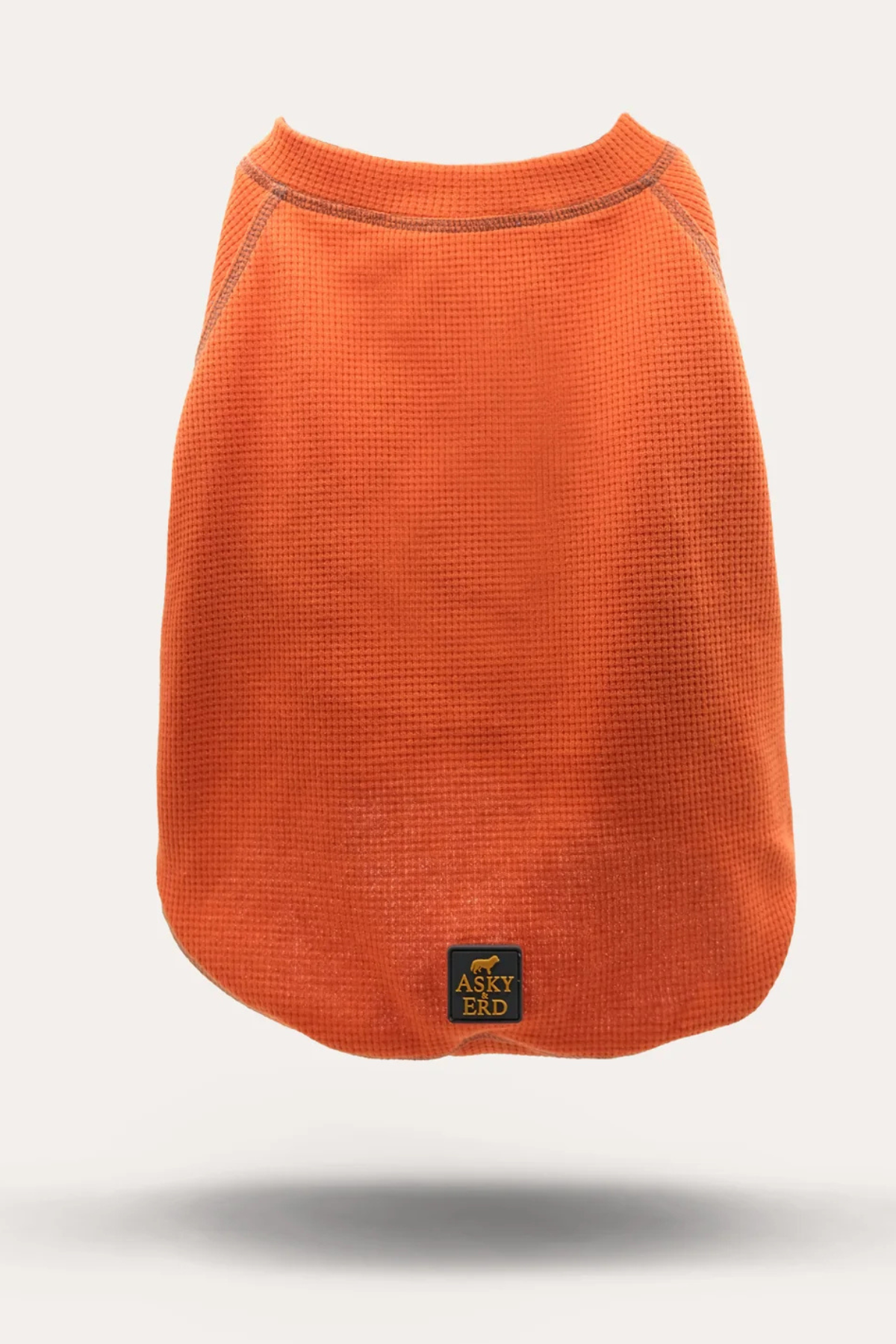Asky&Erd Waffle Tshirt | Tangerine Twist