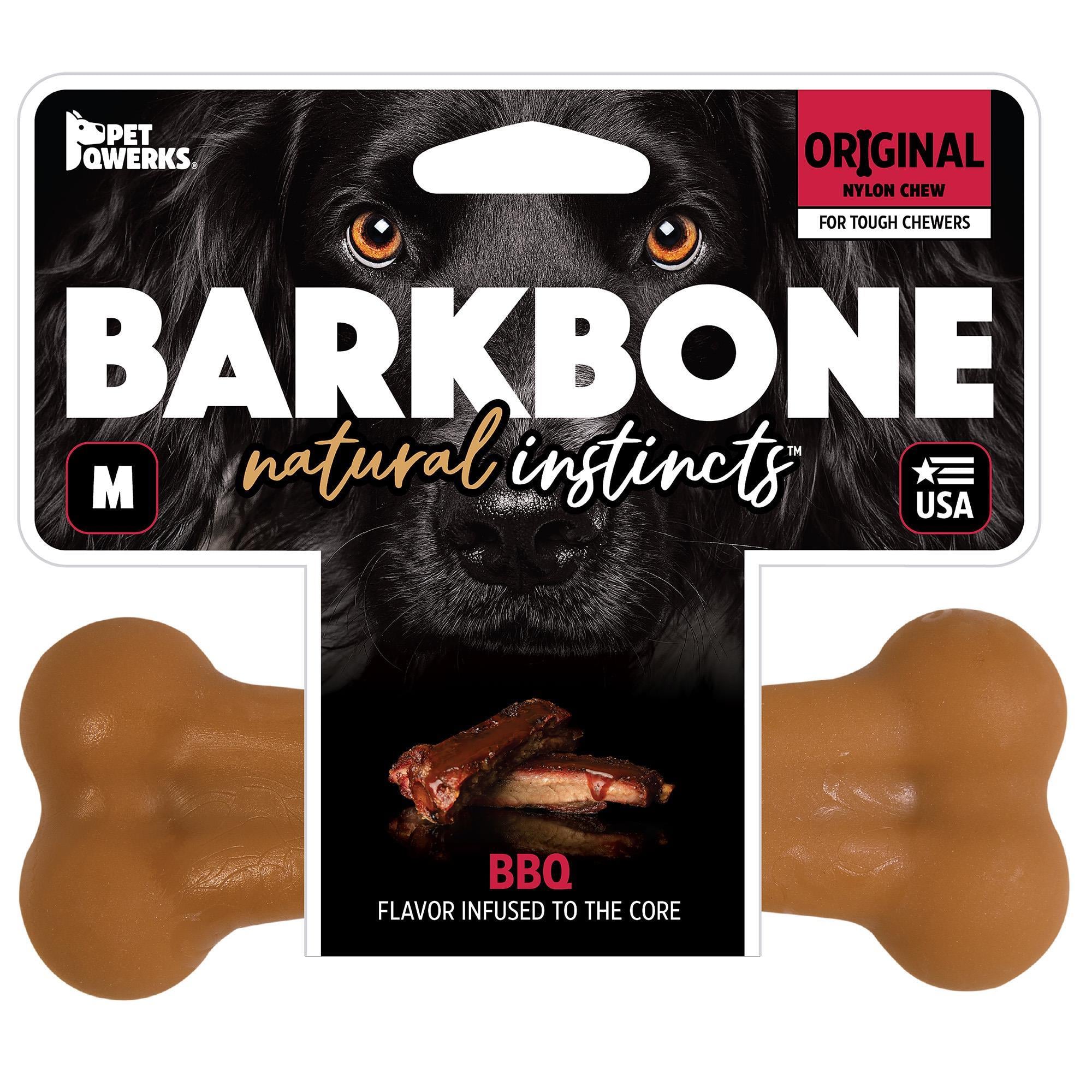 BarkBone Original Barbekü Aromalı Köpek Çiğneme Kemiği (Orta Boy)
