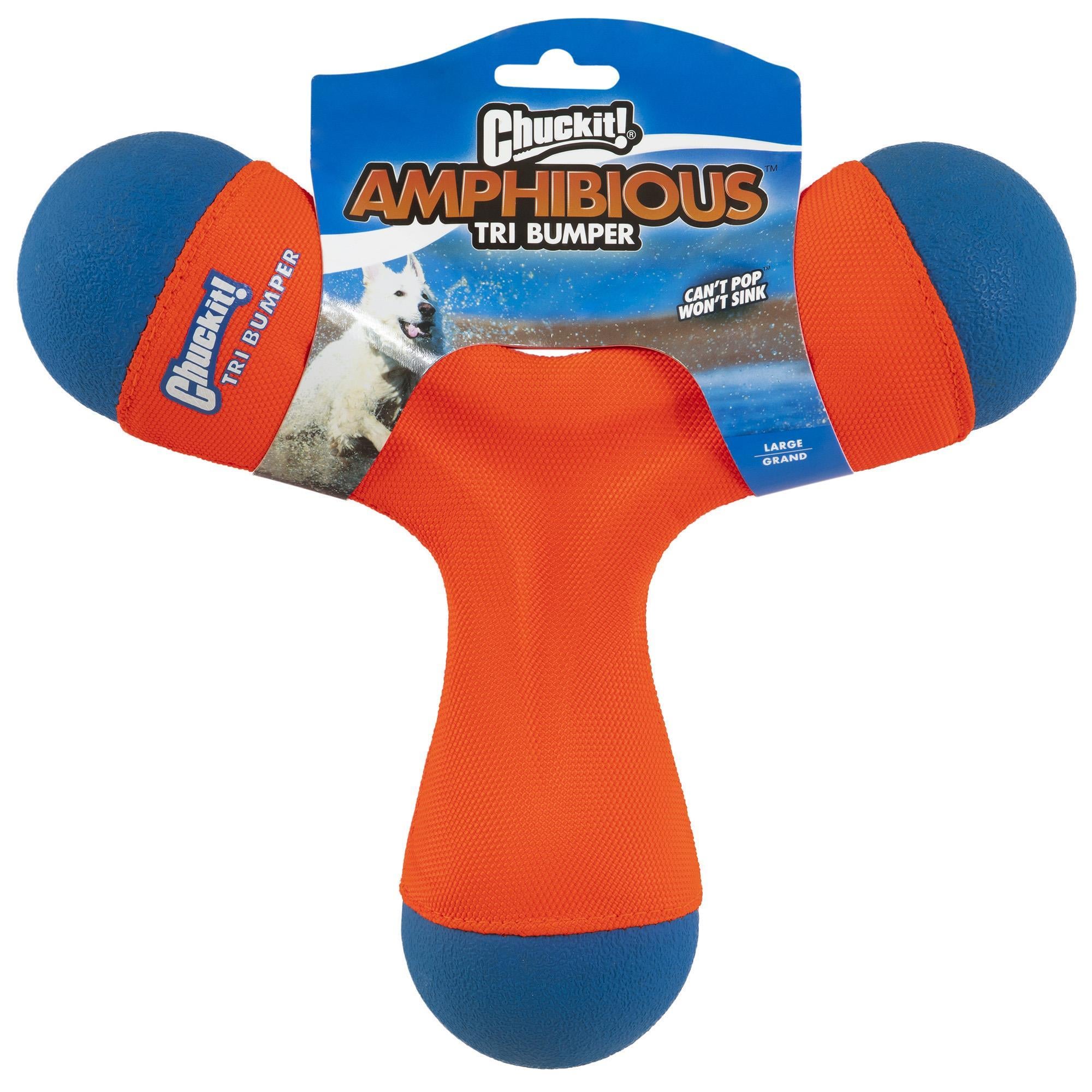Chuckit! Tri-Bumper Suda Batmayan 3 Kollu Köpek Oyuncağı (Büyük Boy)