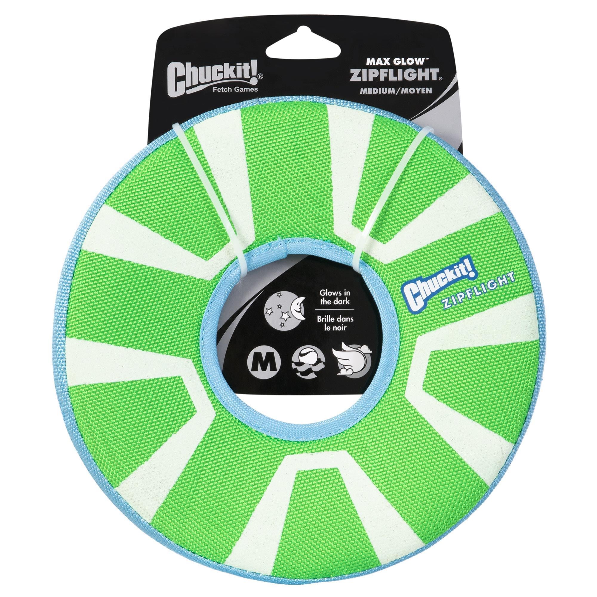 Chuckit! Zipflight Max Glow Gece Parlayan Frizbi (Orta Boy)
