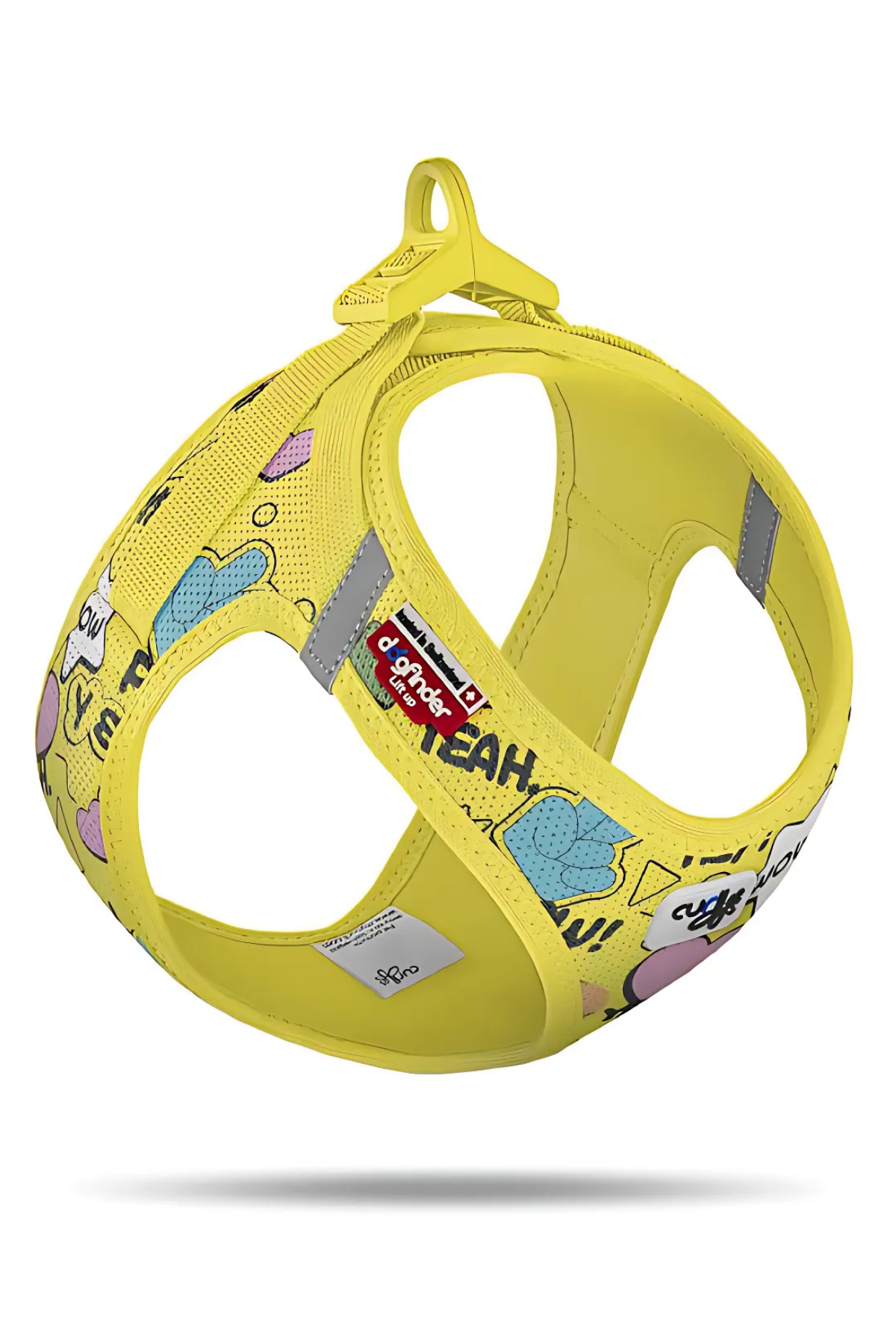 Curli Clasp Air Mesh Comic Yellow 