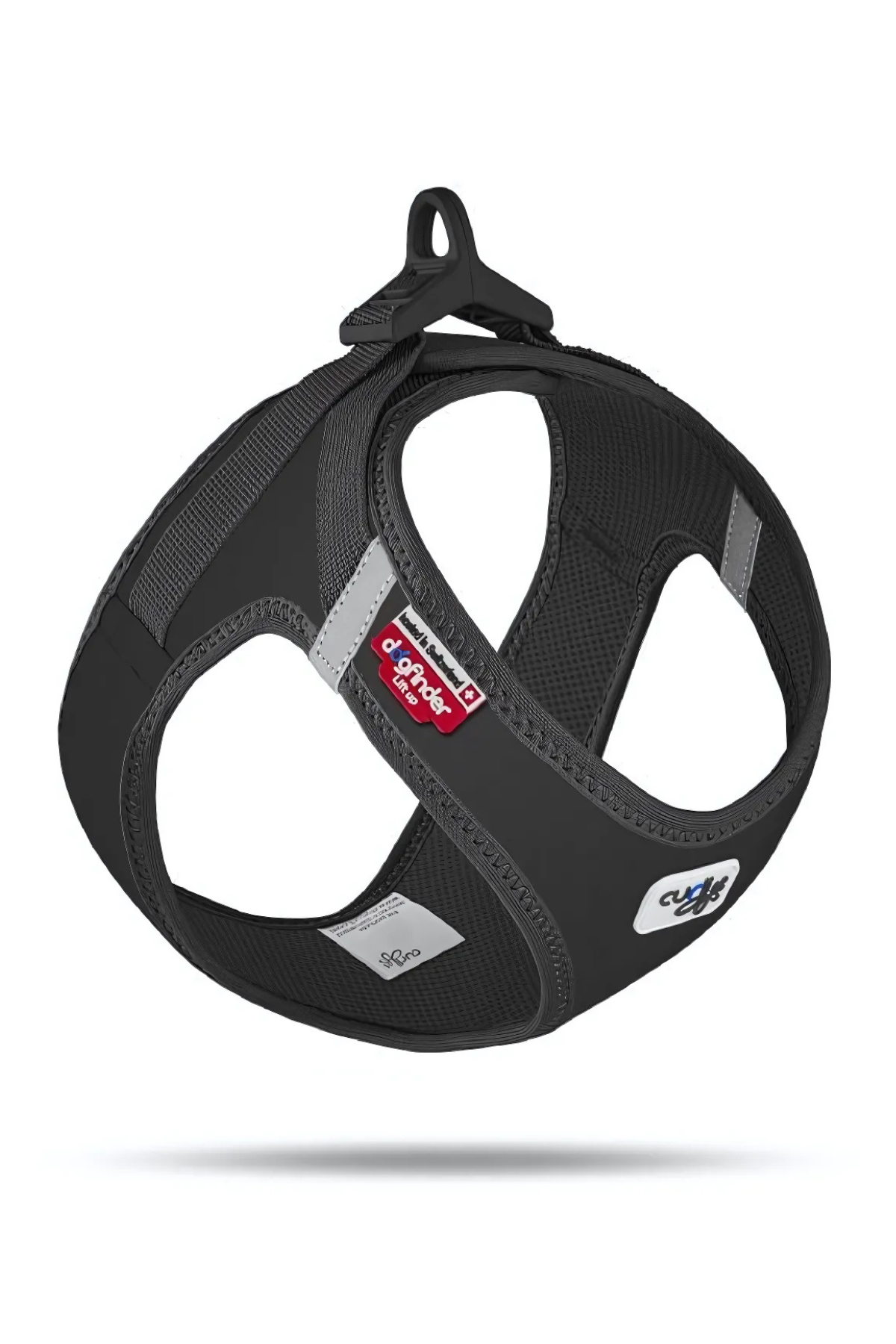 Curli Vest Harness Clasp Softshell Black