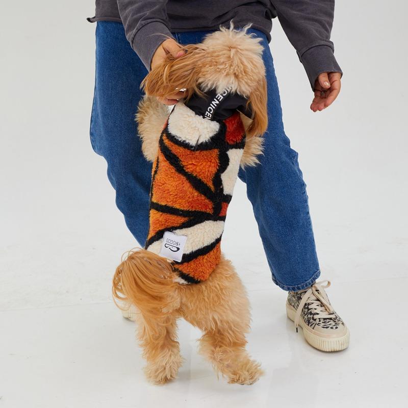 Godoist Fleece Series Muflon Köpek Montu - Monkey Fleece Orange