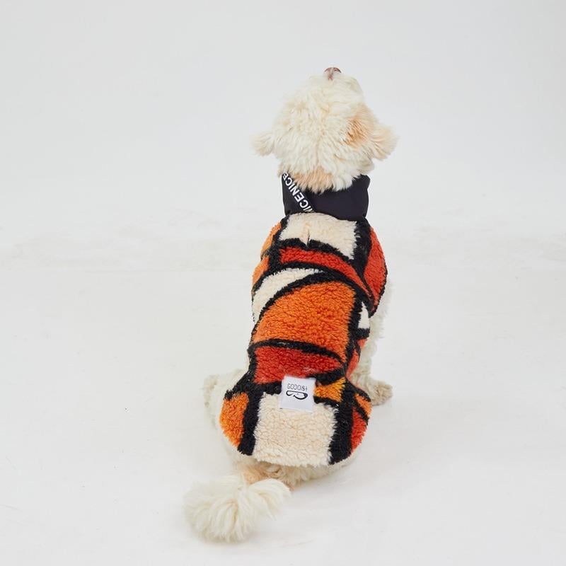 Godoist Fleece Series Muflon Köpek Montu - Monkey Fleece Orange