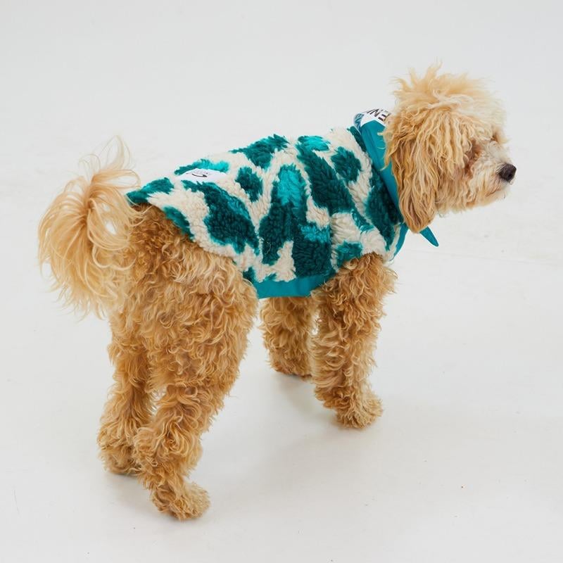 Godoist Fleece Series Muflon Köpek Montu - Monkey Fleece Turquoise