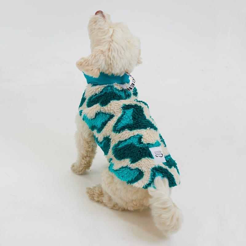 Godoist Fleece Series Muflon Köpek Montu - Monkey Fleece Turquoise