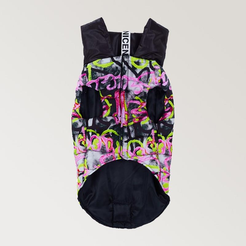 Godoist Puffer Series Graffiti Köpek Montu