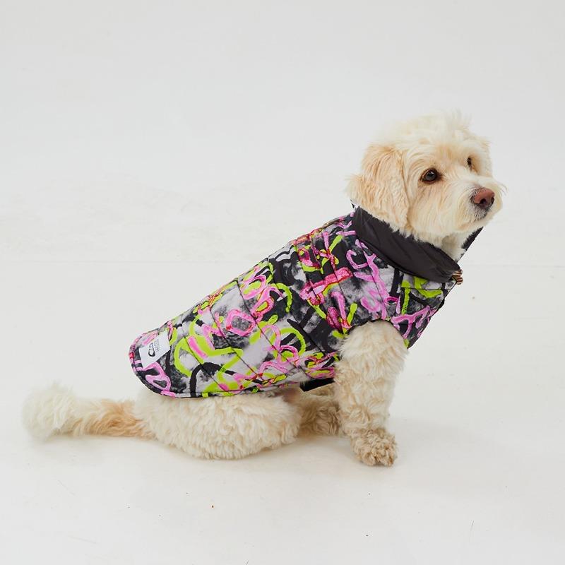 Godoist Puffer Series Graffiti Köpek Montu