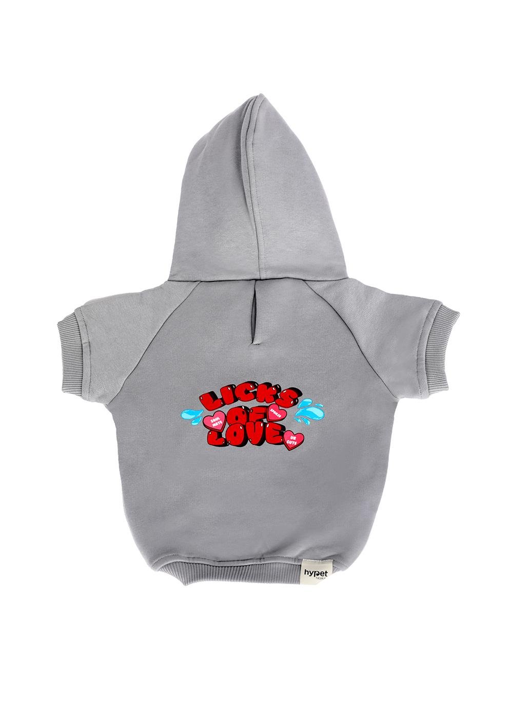 Hypet Fashion Licks of Love Köpek Hoodie