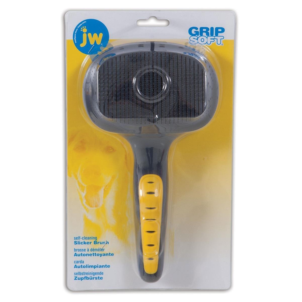 JW Gripsoft Basmalı Köpek Tarağı (Büyük Boy)