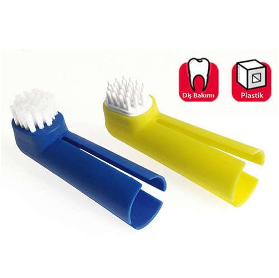 Karlie Perfect Care Köpek Parmak Diş Fırçası 2'li