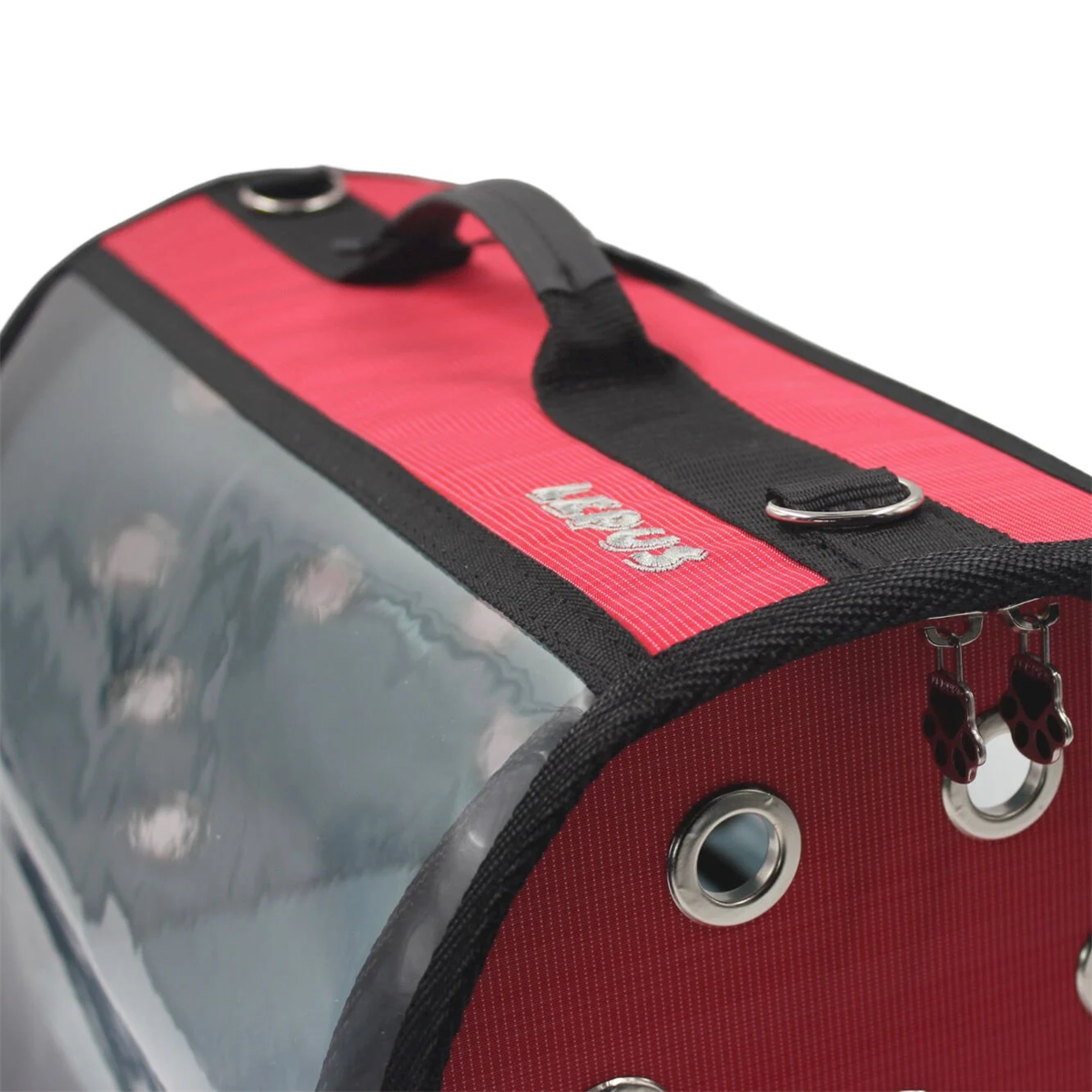 Lepus Şeffaf Fly Bag Kırmızı