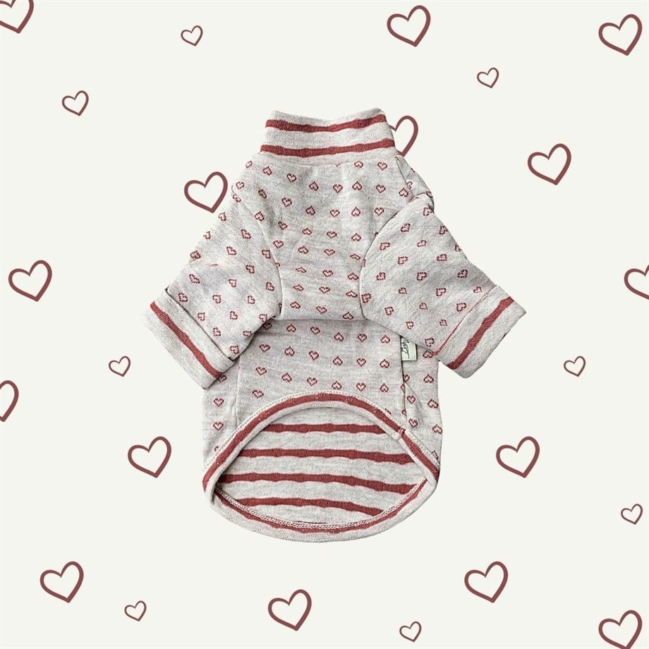 Lil.co Be My Valentine Köpek Shirt