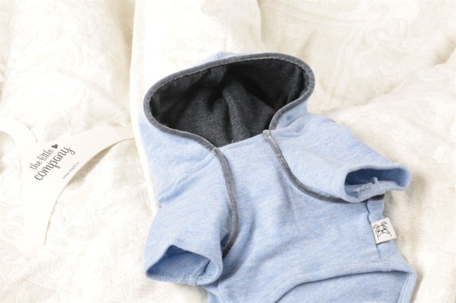 Lil.co Lil Baby Blue Hoodie Köpek Sweatshirt