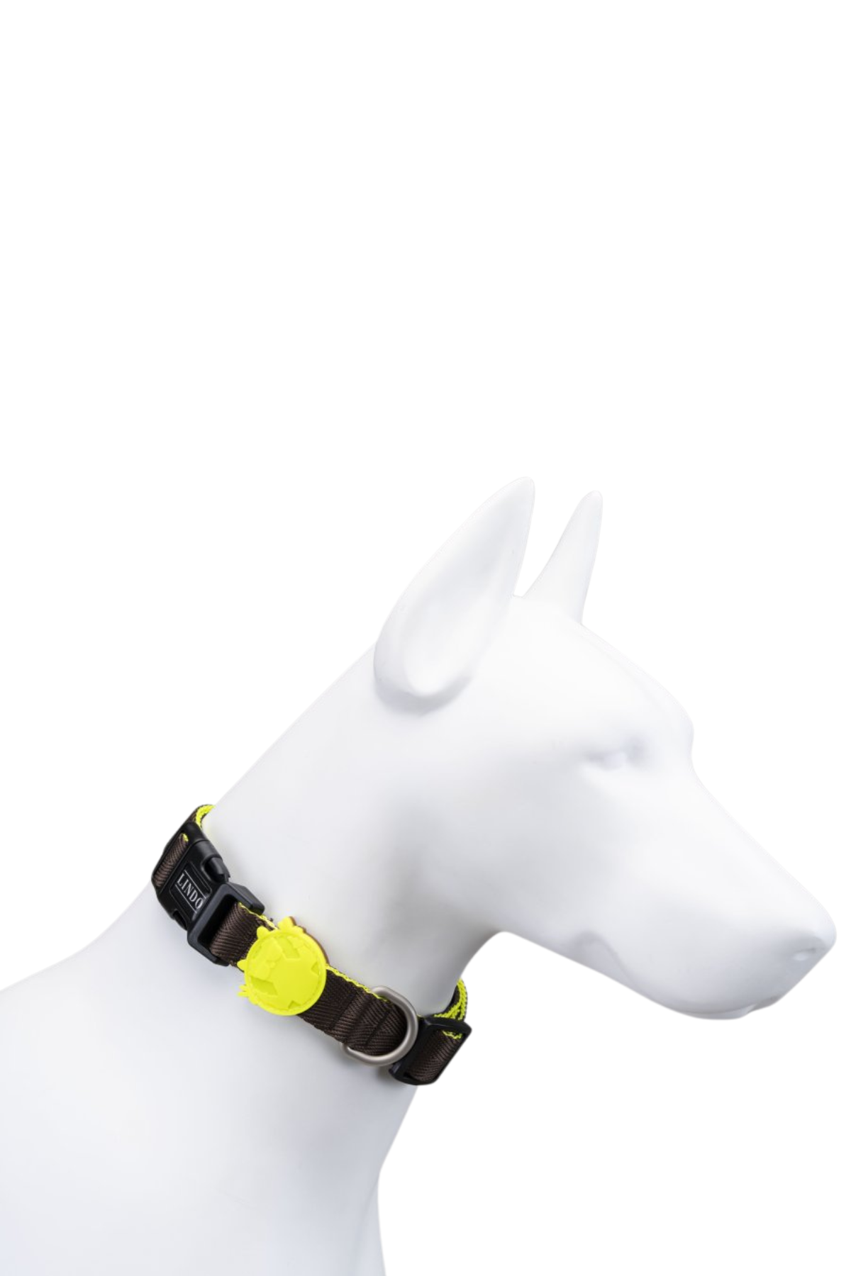 Lindodogs Urban Glow Dark Coffee Boyun Tasması