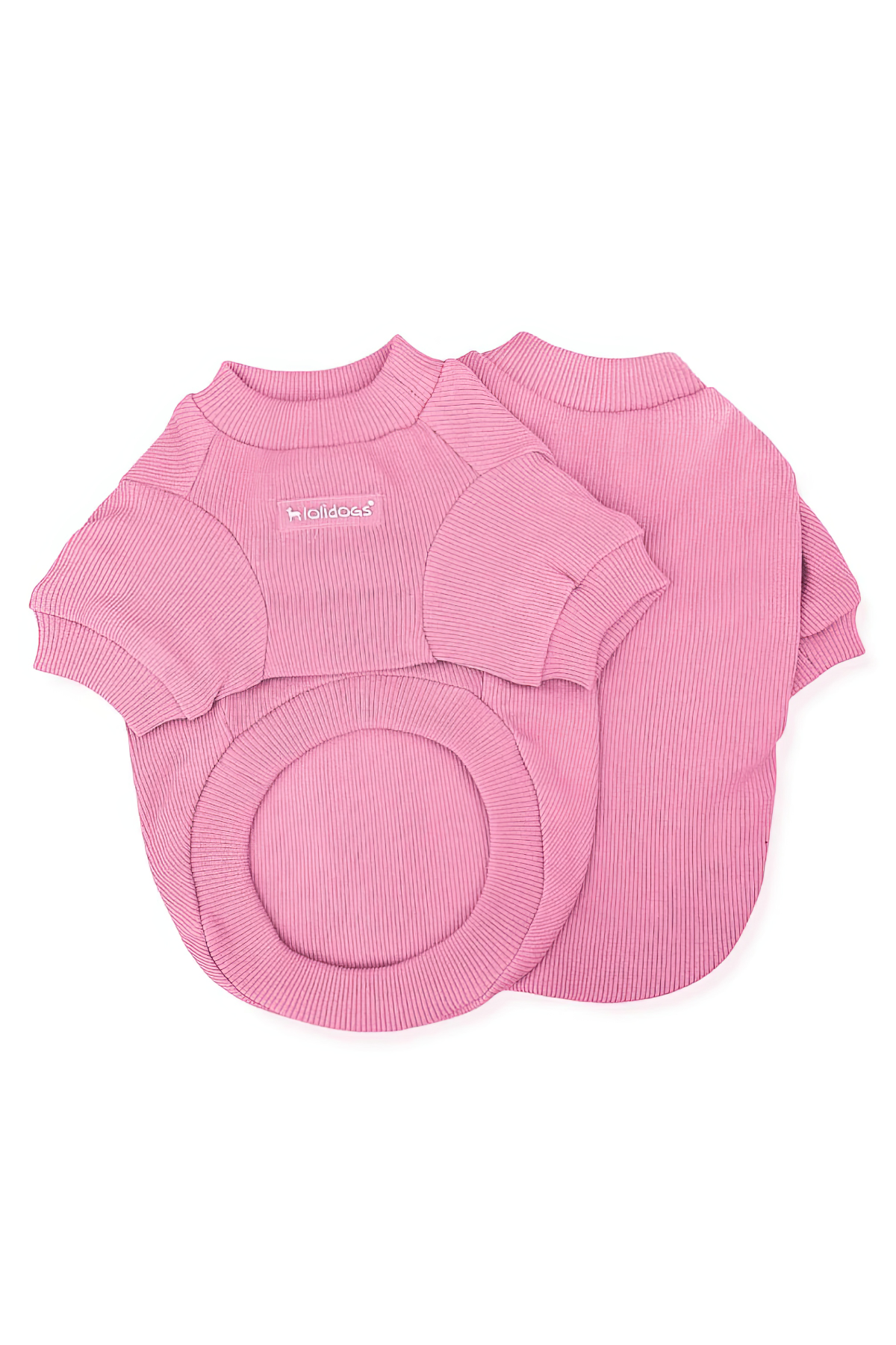 Lolidogs Basics - Kaşkorse Köpek Sweatshirtü Pastel Pink