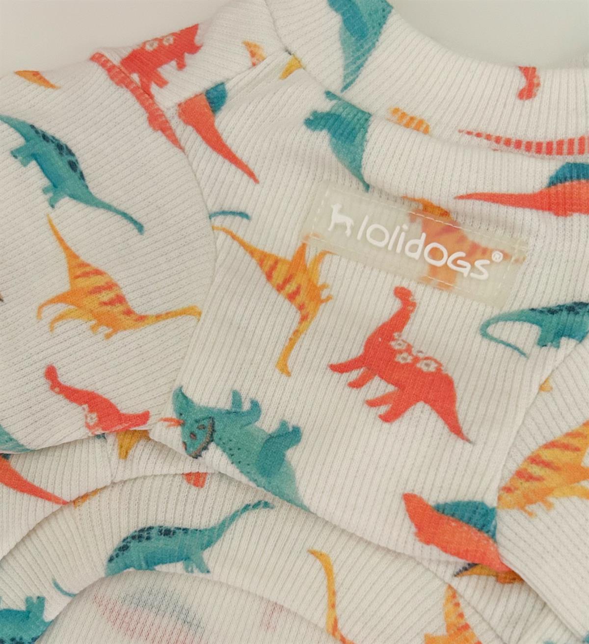 Lolidogs Basics - Kaşkorse Köpek Sweatshirtü Dino