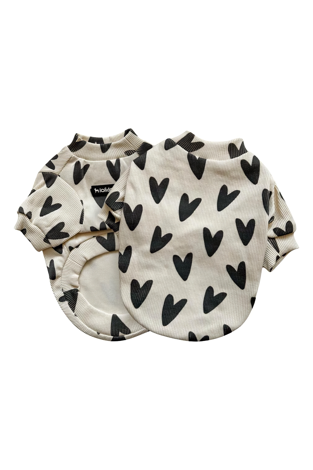 Lolidogs Basics - Kaşkorse Köpek Sweatshirtü Dark Heart
