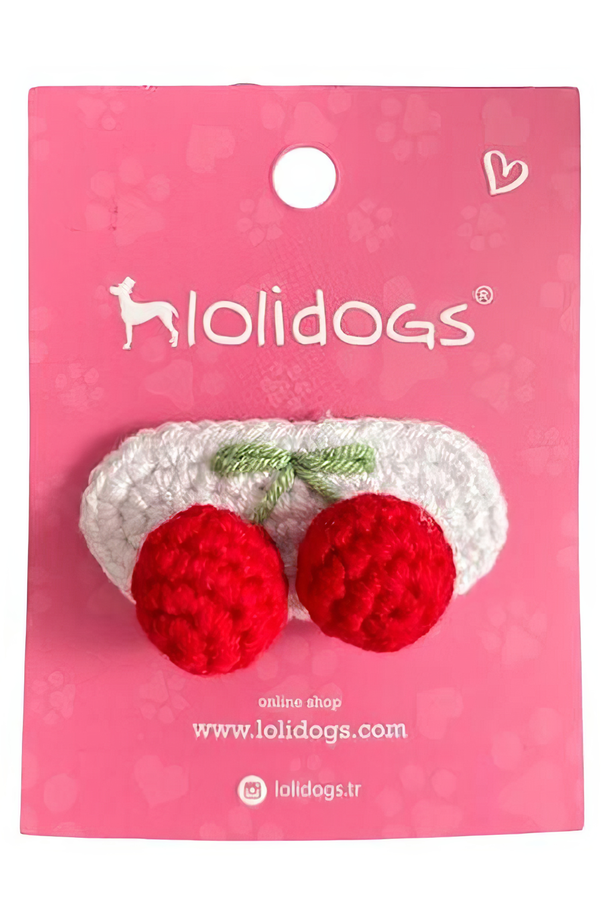Lolidogs Cherry Köpek Tokası