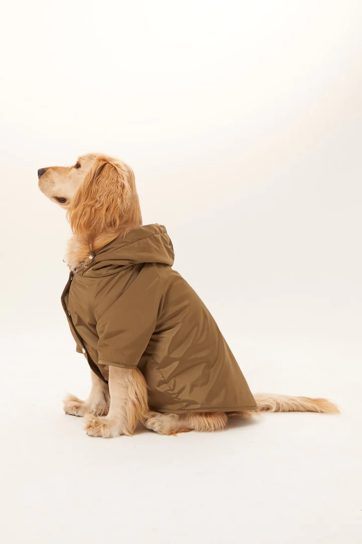 Lorico-Pet Torino Köpek Yağmurluk - Haki