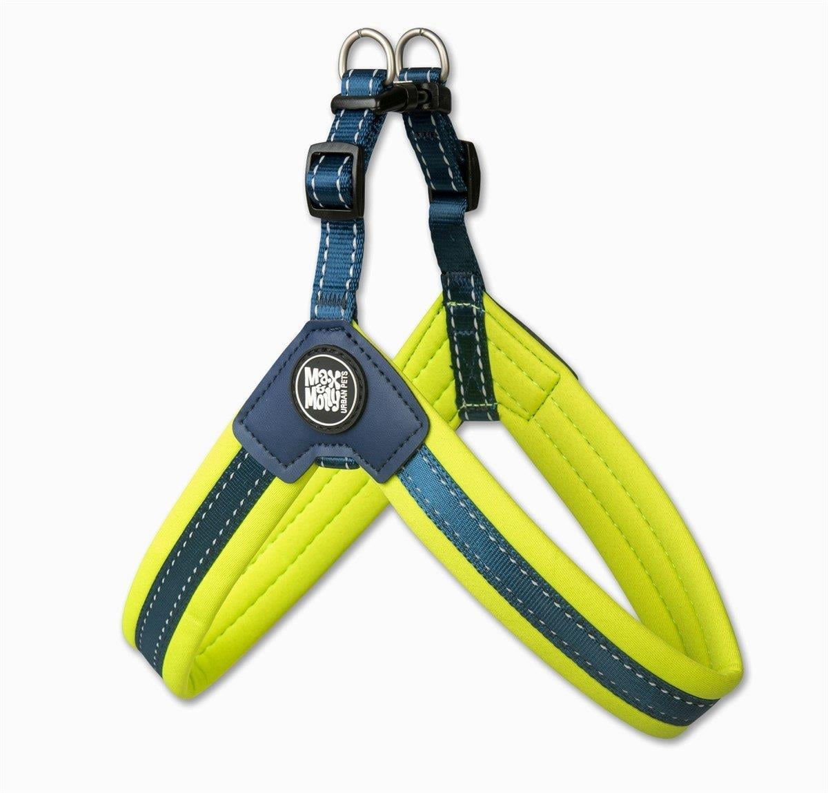Max & Molly Matrix Green Q-Fit Köpek Göğüs Tasması