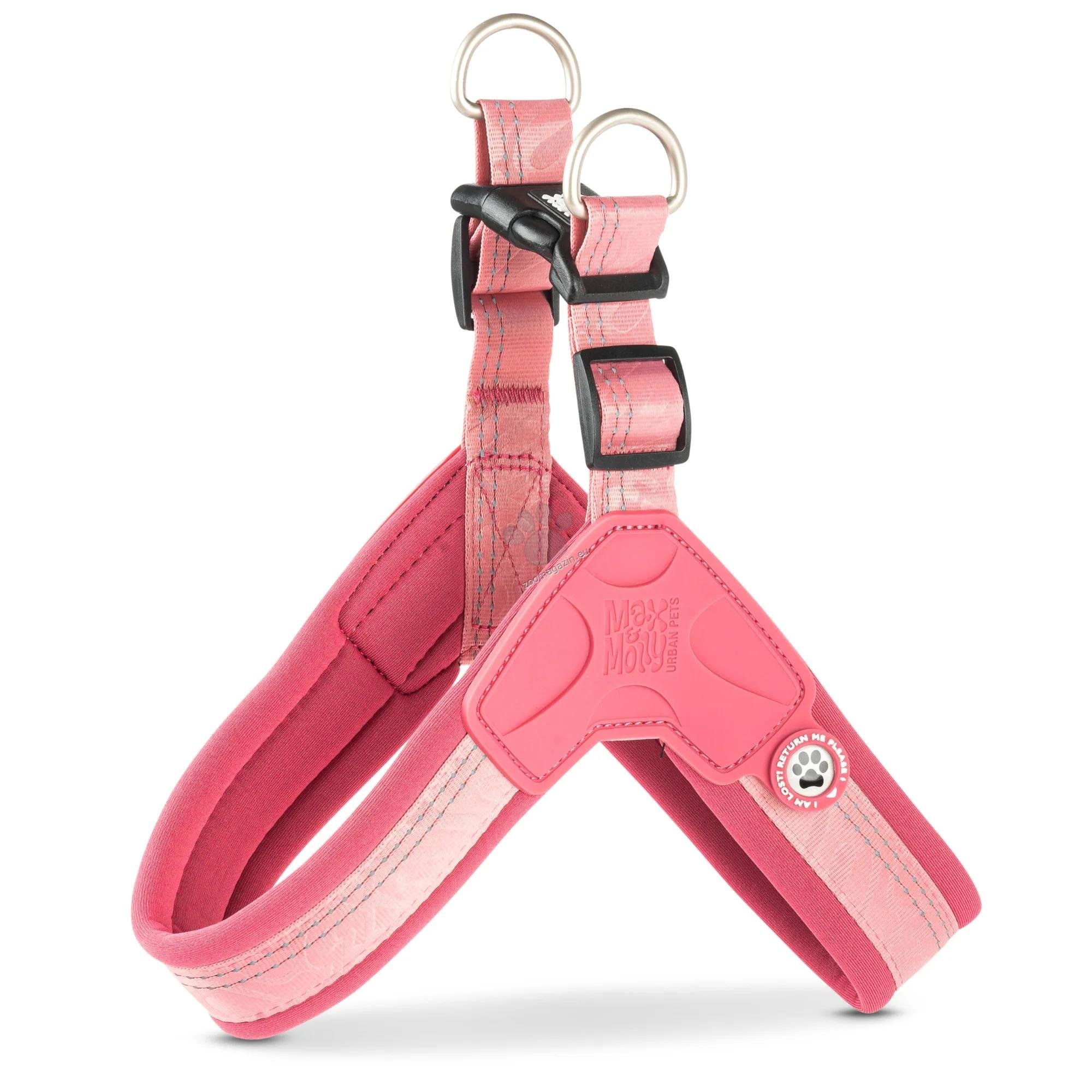 Max & Molly Matrix Rose Q-Fit Köpek Göğüs Tasması