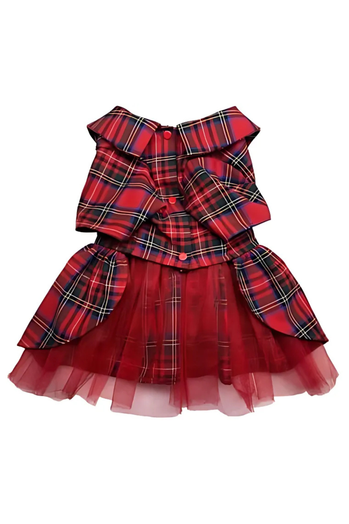 Mer Paww Kırmızı Noel Elbise