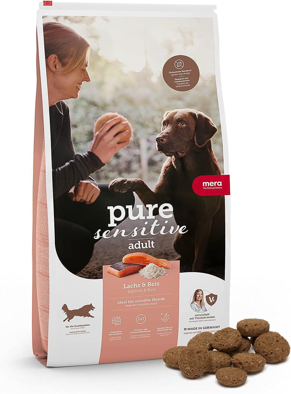 Mera Pure Sensitive Somon Pirinç Adult Yetişkin Köpek Maması 4kg