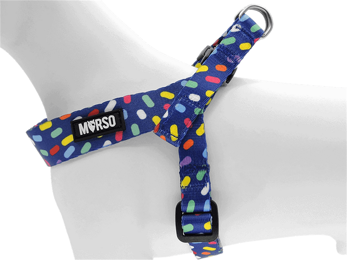 Morso Color Invaders  Ayarlanabilir Mini Göğüs Tasması
