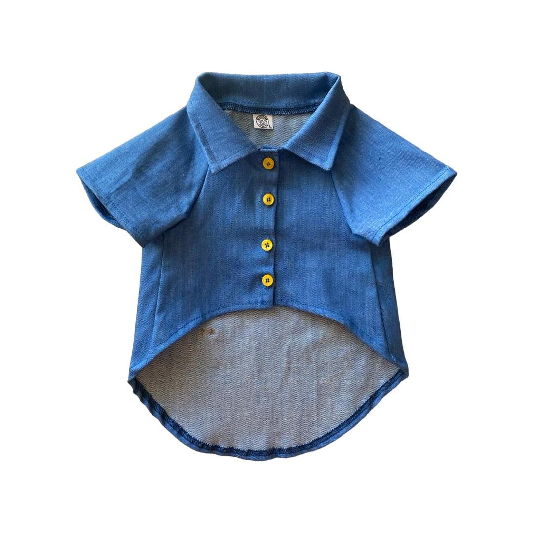 My Petit Paw Köpek Gömlek - Jean