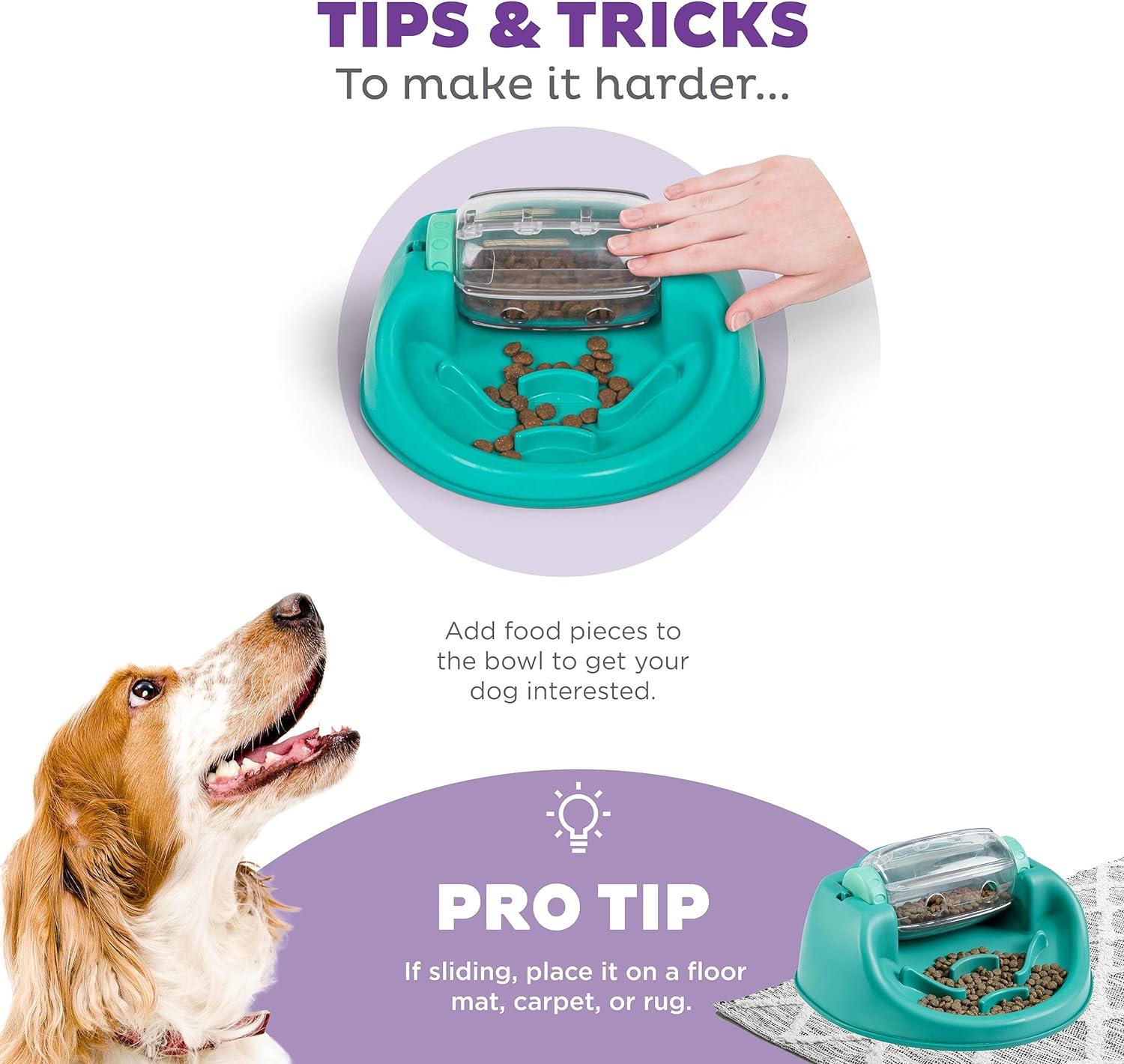 Outward Hound Nina Ottosson Spin N Eat Köpek Maması Bulmaca Besleyici, Yeşil