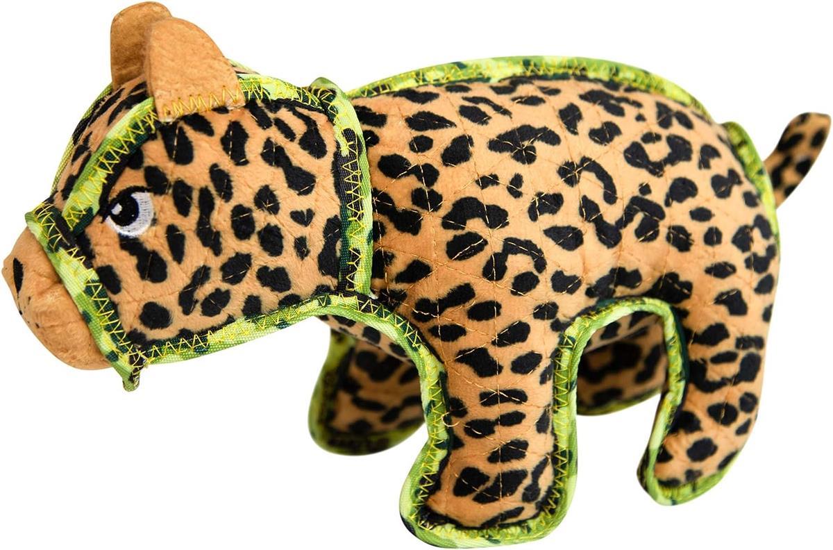 Outward Hound Xtreme Seamz Leopard Plush Köpek Oyuncağı